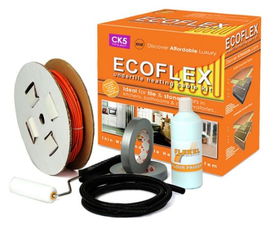 Electric Tile & Stone Underfloor Heating Ecoflex Cable Kit