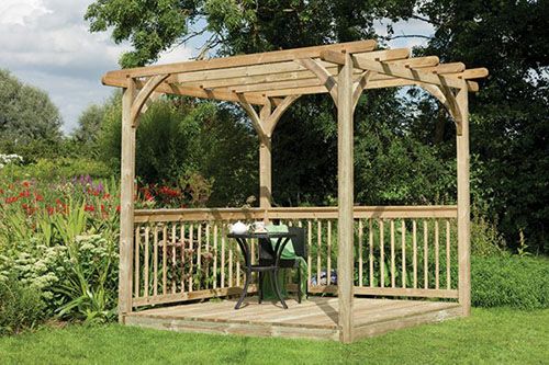 Forest Ultima Pergola and Decking Kit