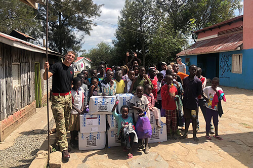 BSO donations arriving in Kenya